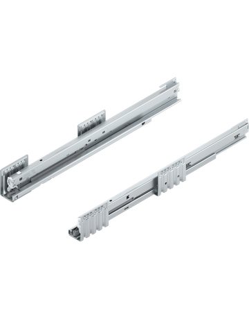 MERIVOBOX Korpusschiene, 70 kg, NL=500 mm, links/rechts, verzinkt - Blum