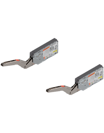 AVENTOS HK top Hochklappe, Kraftspeicher (Set), LF=930-2800 (bei 2 Stück), mit SYSTEM-Schrauben, für TIP-ON, verzinkt