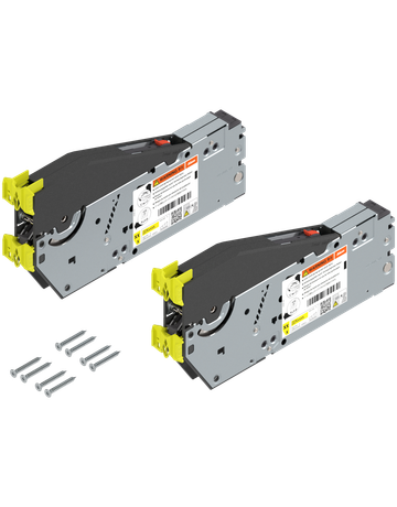 AVENTOS HS top Hochschwenkklappe, Kraftspeicher (Set), zum Schrauben, für SERVO-DRIVE geeignet, verzinkt - Blum