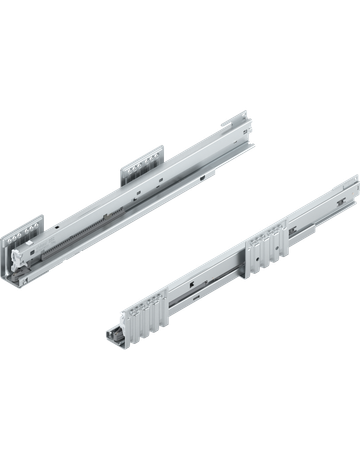 MERIVOBOX Korpusschiene, 70 kg, NL=450 mm, links/rechts, verzinkt - Blum