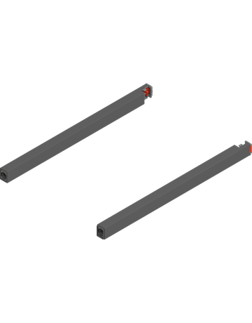 MERIVOBOX Längsreling, NL=300 mm, links/rechts, oriongrau matt - Blum