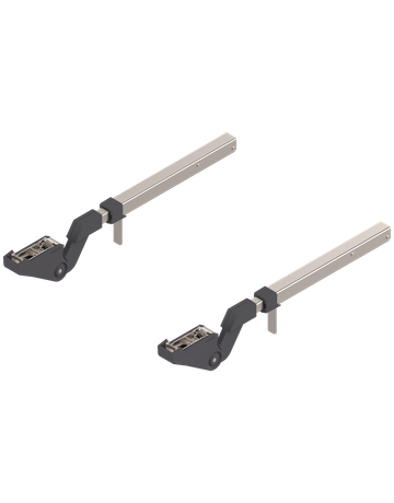 AVENTOS HF Hochfaltklappe, Hebel (Set), KH=480-570 mm, symmetrisch, vernickelt - Blum