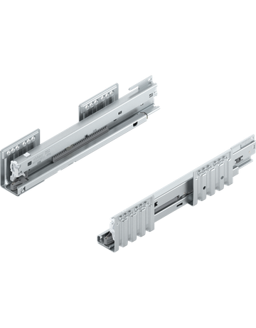 MERIVOBOX Korpusschiene, 40 kg, NL=300 mm, links/rechts, verzinkt - Blum