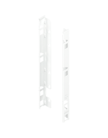 LEGRABOX Holzrückwandhalter, Höhe F (257 mm), links/rechts, seidenweiss matt