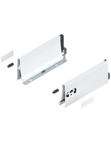 TANDEMBOX Zarge, Höhe K (115 mm), NL=270 mm, links/rechts, für TANDEMBOX antaro, seidenweiss