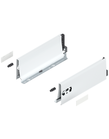 TANDEMBOX Zarge, Höhe K (115 mm), NL=300 mm, links/rechts, für TANDEMBOX antaro, seidenweiss