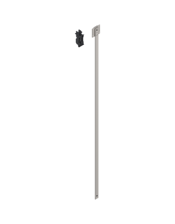 CABLOXX Sperrstange, Set (Sperrstange, Distanzst., Abschlussstück, Aufnahme, Bohrlehre), LKH=762 mm, roh - Blum