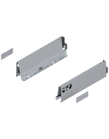 TANDEMBOX Zarge, Höhe M (83 mm), NL=300 mm, links/rechts, für TANDEMBOX intivo/antaro, R9006 weissalumin.