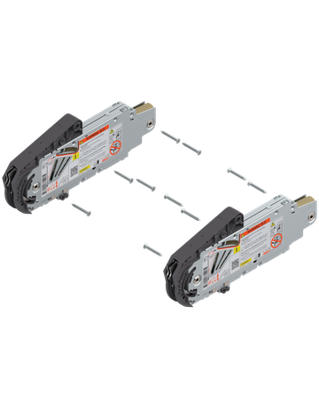 AVENTOS HS Hochschwenkklappe, Kraftspeicher (Set), Typ I, zum Schrauben, für SERVO-DRIVE geeignet, verzinkt - Blum