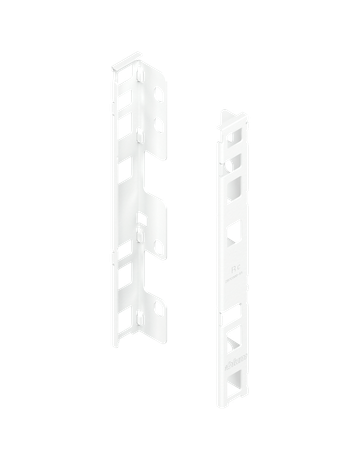 LEGRABOX Holzrückwandhalter, Höhe C (193 mm), links/rechts, seidenweiss matt - Blum