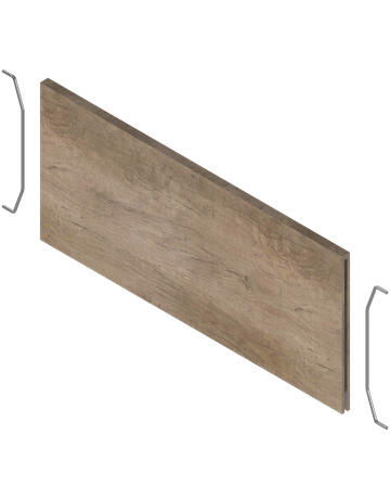 AMBIA-LINE Querteiler, für LEGRABOX/MERIVOBOX Frontauszug (ZC7F300RHU), Holzdesign, Nebr.Eiche grau ST10 - Blum