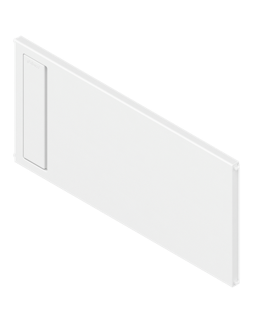 AMBIA-LINE Querteiler, für LEGRABOX/MERIVOBOX Frontauszug (ZC7F400RSP), Kunststoff, seidenweiss matt - Blum