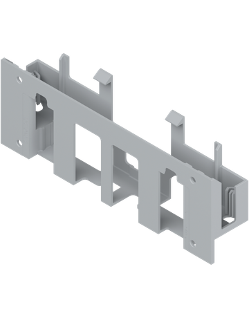 SERVO-DRIVE Netzteilhalterung, Wandmontage, weissgrau