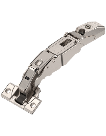 CLIP top BLUMOTION Profiltürscharnier für 0-Einsprung 125°, Eckanschlag, Topf: Schrauben, vernickelt