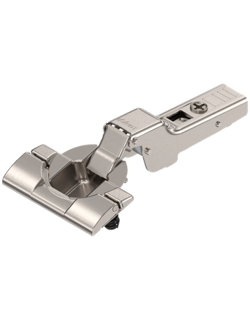 CLIP top Standardscharnier 110°, Mittelanschlag, Topf: INSERTA, vernickelt