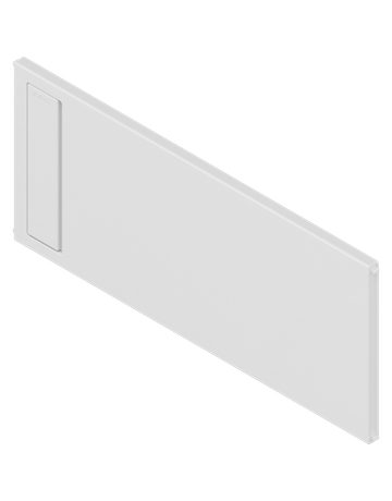 AMBIA-LINE Querteiler, für LEGRABOX/MERIVOBOX Frontauszug (ZC7F300RSU), Kunststoff, seidenweiss matt - Blum