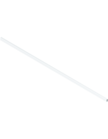 ORGA-LINE Querreling, bis KB=1200 mm, Länge=1104 mm, zum Ablängen, für TANDEMBOX antaro, seidenweiss