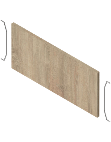 AMBIA-LINE Querteiler, für LEGRABOX/MERIVOBOX Frontauszug (ZC7F300RHU), Holzdesign, Bard.Eiche grau ST10 - Blum