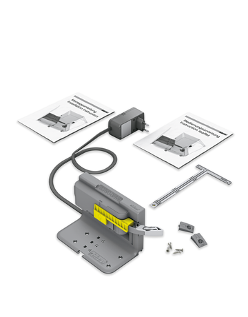 SERVO-DRIVE uno für stehende Mülllösungen, Stecker E, Sprachpaket A, R7037 staubgrau