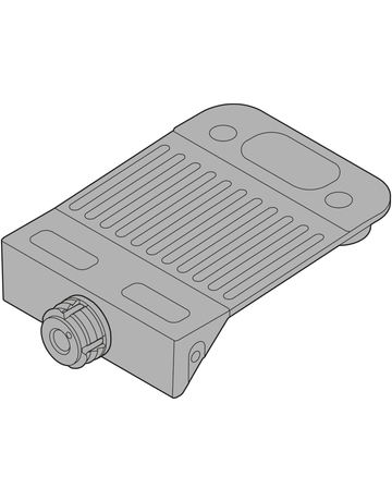 Bild LEGRABOX Front-/Bodenstabilisierung, EXPANDO T, R7037 staubgrau-1