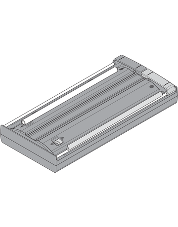 Bild AMBIA-LINE Folienschneider (mit Folie), für LEGRABOX/MERIVOBOX, oriongrau matt-1