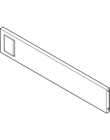 Bild AMBIA-LINE Querteiler, für LEGRABOX/MERIVOBOX Schubkasten (ZC7S300RSU), Kunststoff, seidenweiss matt-1