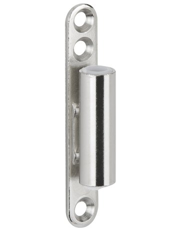 Bild Rahmenteil zum Anschrauben für 3-tlg. Glastürband vernickelt - Hermat-0