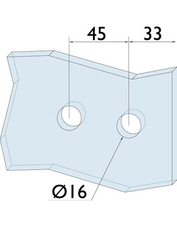 Bild Glastürband Leros 2-teilig Alu F1 - Topform-1