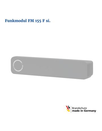 Bild Funkmodul 155, silber FM 155 F si - Hekatron-1