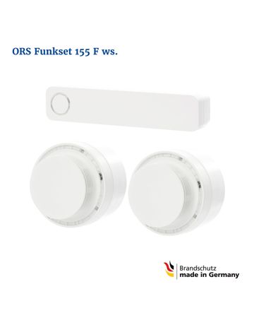 ORS Funkset mit 2 ORS 155 F und einem F ORS Funkset 155 ws - Hekatron