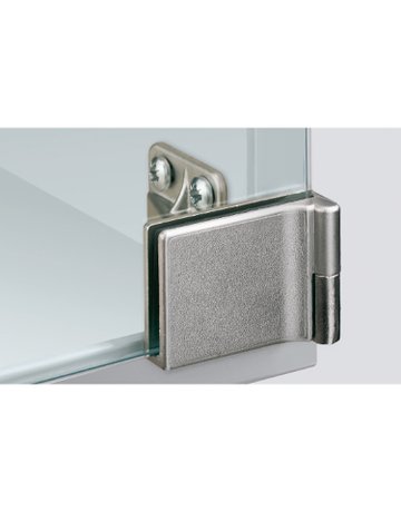 Bild Möbel- Glastürscharnier, ET 5160, 30866, 170°, Zinkdruckguss matt vernickelt - Hettich-1