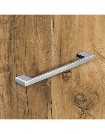 Bild MB-Griff,B9x224/256mm,H30mm,Zink Belluno 9995773,edelstahloptik geb. - Hettich-5