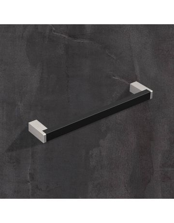 Bild Möbel- Griff, Bermeo, 9208084, Breite 12x 192mm, Höhe 32mm, schwarz, matt - Hettich-1