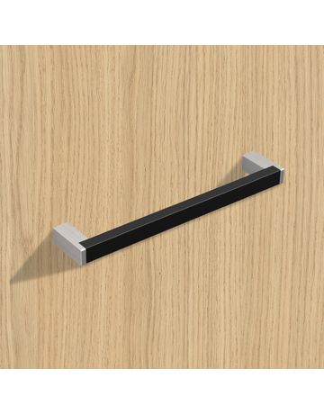 Bild Möbel- Griff, Bermeo, 9208084, Breite 12x 192mm, Höhe 32mm, schwarz, matt - Hettich-6