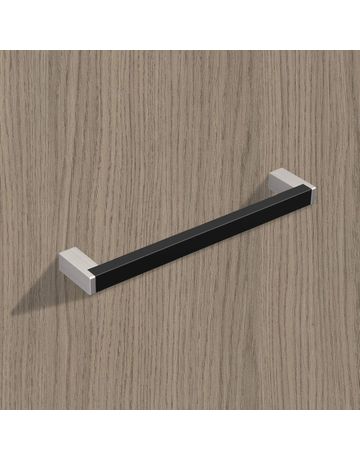 Bild Möbel- Griff, Bermeo, 9208084, Breite 12x 192mm, Höhe 32mm, schwarz, matt - Hettich-7