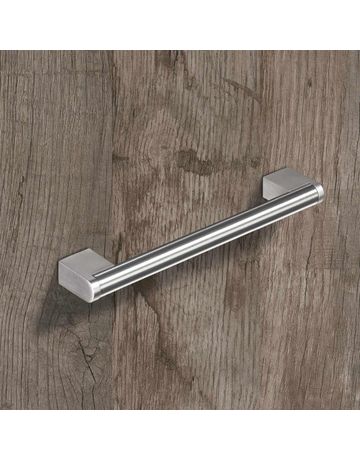 Bild Möbel- Griff, Brema, 9070104, Breite 14x 192mm, Höhe 36mm, edelstahloptik, gebürstet - Hettich-3