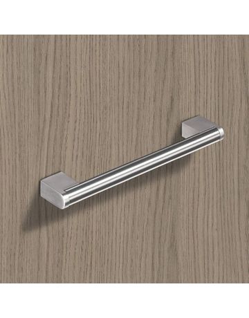 Bild Möbel- Griff, Brema, 9070104, Breite 14x 192mm, Höhe 36mm, edelstahloptik, gebürstet - Hettich-7