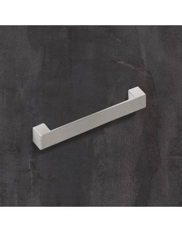 Bild Möbel- Griff, Cheam, 9113212, Breite 25x 192mm, Höhe 27mm, edelstahloptik, gebürstet - Hettich-1