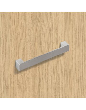 Bild Möbel- Griff, Cheam, 9113212, Breite 25x 192mm, Höhe 27mm, edelstahloptik, gebürstet - Hettich-6