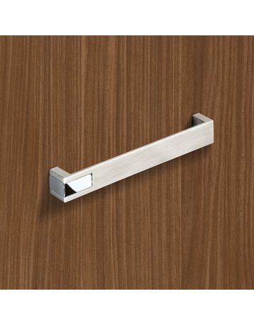 Bild Möbel- Griff, Intra, 9105735, Breite 25x 192mm, Höhe 26mm, edelstahloptik, glanz verchromt - Hettich-4