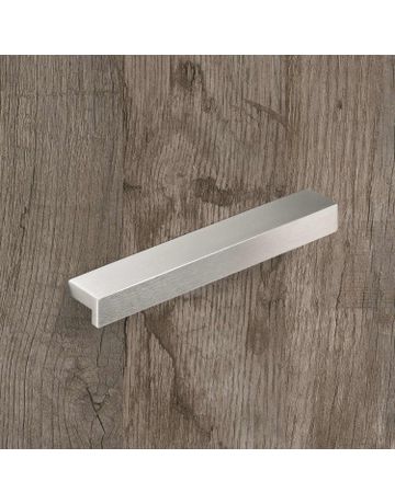 Bild Möbel- Griff, Rovigo, 9204026, Breite 16x 128mm, Höhe 25mm, edelstahloptik, gebürstet - Hettich-3