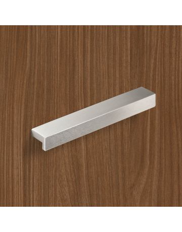 Bild Möbel- Griff, Rovigo, 9204026, Breite 16x 128mm, Höhe 25mm, edelstahloptik, gebürstet - Hettich-4