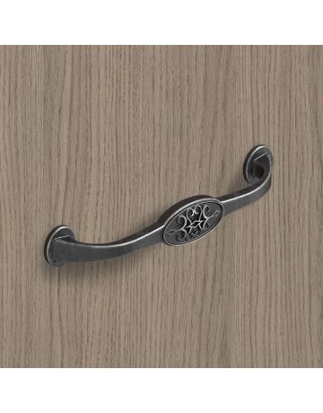 Bild Möbel- Griff, Siradia, 9208026, Breite 23x 128mm, Höhe 29mm, zinnoptik antik - Hettich-7