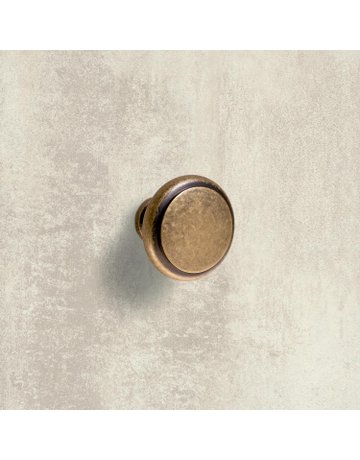 Bild Möbel- Knopf, Solva, 9113286, Durchmesser 30mm, Höhe 23mm, Messing, messingoptik antik - Hettich-2