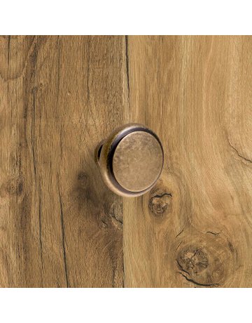 Bild Möbel- Knopf, Solva, 9113286, Durchmesser 30mm, Höhe 23mm, Messing, messingoptik antik - Hettich-5