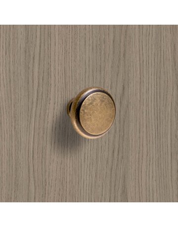 Bild Möbel- Knopf, Solva, 9113286, Durchmesser 30mm, Höhe 23mm, Messing, messingoptik antik - Hettich-7