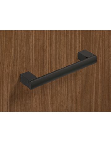 Bild Möbel- Stangengriff, Clivia, 9265921, Breite 16x 192mm, Höhe 36mm, schwarz, matt - Hettich-4