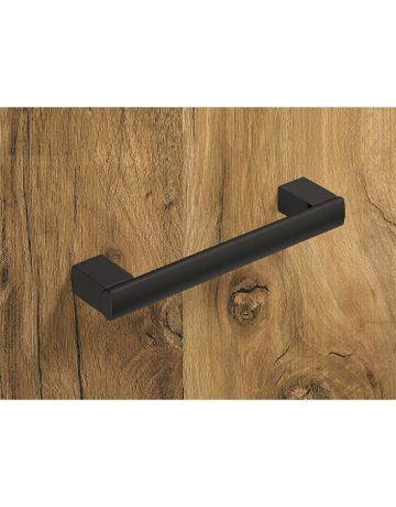 Bild Möbel- Stangengriff, Clivia, 9265921, Breite 16x 192mm, Höhe 36mm, schwarz, matt - Hettich-5