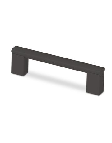 Möbel- Stangengriff, Clivia, 9265921, Breite 16x 192mm, Höhe 36mm, schwarz, matt - Hettich