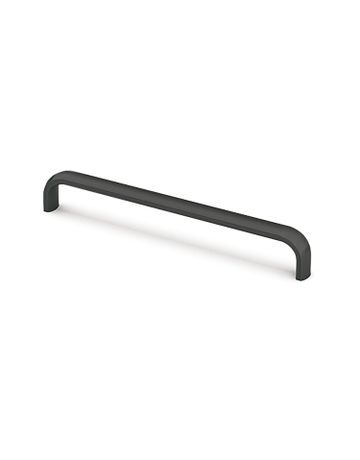 Möbel- Griff, Naila, 9266080, Breite 12x 160mm, Höhe 26mm, schwarz, matt - Hettich